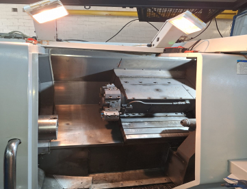 Foto: TORNO CNC - HAAS - SL-20T - COMANDO HASS - ANO 2008  