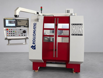 RETIFICA CILINDRICA DE FERRAMENTAS  6 EIXOS   MARCA ROLLOMATIC  MODELO GRINDSMART 620XS -COM CARREGADOR ALTOMATICO DE BLANKS -ANO 2001
