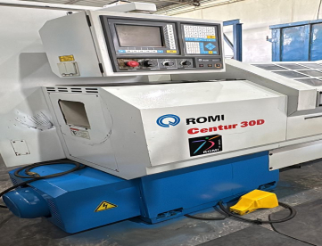 Foto: Torno CNC Romi Centur 30D