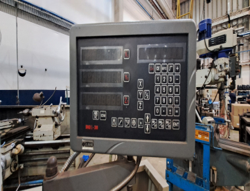 Foto: TORNO MECÂNICO CLEVER L-164 ECO - 400MM X 1000MM