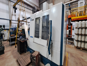 Foto: CENTRO DE USINAGEM VERTICAL ROMI - D1250 – CNC FANUC – 4º Eixo Incluso - ANO 2019