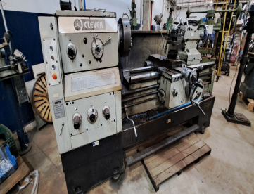 Foto: TORNO MECÂNICO CLEVER- Modelo L-2660 - 660MM X 1500MM