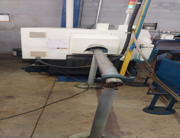 Foto: TORNO CNC  MARCA READMAN  MODELO HCL360  -COMANDO GSK - ANO 2007  MAQUINA COM TORRE