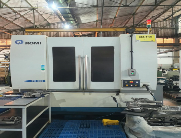 CENTRO DE USINAGEM HORIZONTAL ROMI PH400 - DUPLO PALLET 400 X 500 - ANO 2020