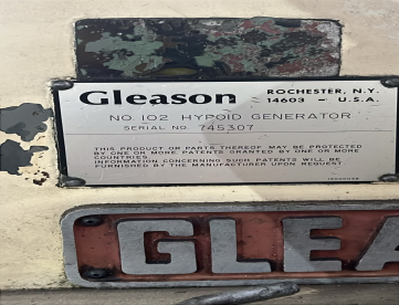 Foto: GERADORA DE ENGRENAGENS CÔNICAS ESPIRAIS E HIPOIDAIS - GLEASON MOD.102