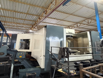 CENTRO DE USINAGEM HORIZONTAL - HYUNDAI - HX630 - ANO 2005 - DUPLO PALLET