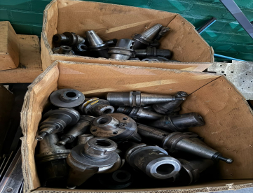 Foto: CENTRO DE USINAGEM HORIZONTAL - HYUNDAI - HX630 - ANO 2005 - DUPLO PALLET