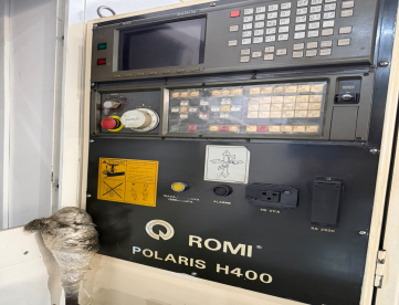 Foto: CENTRO DE USINAGEM HORIZONTAL - ROMI - POLARIS H400 - ANO 1996