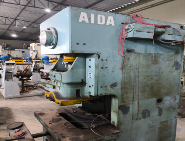 Foto: PRENSA MECÂNICA - AIDA -  45 TONS
