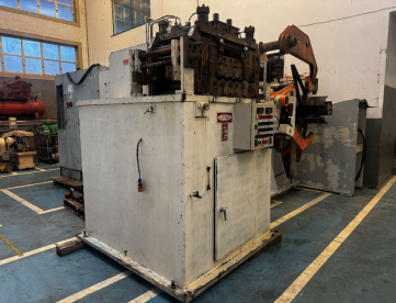 Foto: PRENSA HIDRÁULICA FINE BLANKING - SCHIMID - HSR 630X-TRA - ANO 2008 - COM CONJUNTO ENDIREITADOR ALIMENTADOR - LASA DE 400 X 8MM