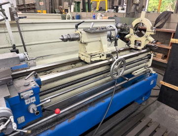 Foto: TORNO MECÂNICO - KNUTH - TURNADO 280/2000 - 560 x 2000 MM - FURO ARVORE 80 MM