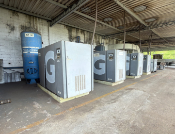 Foto: COMPRESSOR DE PARAFUSO - ATLAS COPCO - GA90 FF -125CV