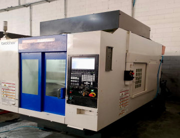 Foto: CENTRO DE USINAGEM VERTICAL - DUPLO PALLET - BROTHER - SPEEDIO R450X2 - ANO 2021