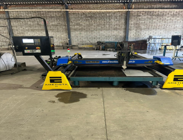 Foto: MESA DE CORTE CNC - ELITE - AMETISTA II - COM TOCHA PLASMA HYPERTHERM 105