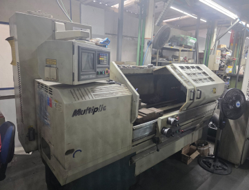 TORNO CNC ROMI MULTIPLIC 30 D  HIDRAULICO – TORRE GANG - ANO 2000
