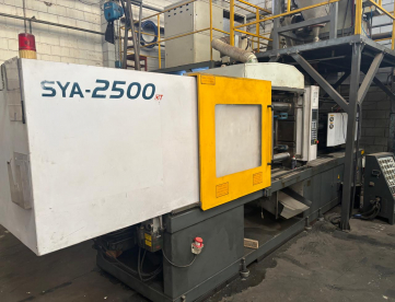 INJETORA DE PLASTICOS SINITRON SYA -2500 DT- 250 TONELADAS -ANO 2009