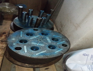 Foto: MOLDE DE INJEÇÃO - PÉ DE ARMÁRIO DE COZINHA