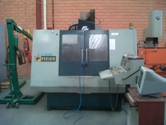 Foto: CENTRO DE USINAGEM VERTICAL FEELER FV-800 - ANO 1998