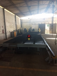 Foto: MÁQUINA DE CORTE PLASMA CNC - ALTA DEFINIÇÃO - OXIPIRA - ANO 2014