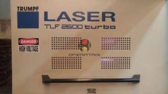 Foto: MÁQUINA DE CORTE LASER - TRUMPF - TLF 2600 TURBO - ANO 1995