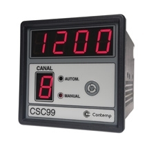 Foto: Indicador digital de temperatura com 8 entradas CSC99