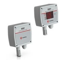 Foto: Transmissor de umidade e temperatura para ambiente S501