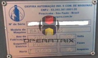 Foto: MÁQUINA OXICORTE - OXIPIRA - MASTER 35S - ANO 2008