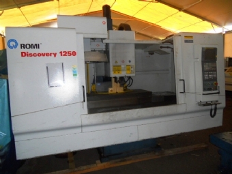 Foto: CENTRO DE USINAGEM VERTICAL ROMI DISCOVERY 1250