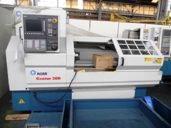 Foto: TORNO CNC HORIZONTAL - CENTUR 30D 1000MM - ANO 2007