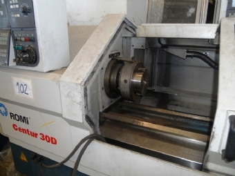 Foto: TORNO CNC ROMI CENTUR 30D - 500mm