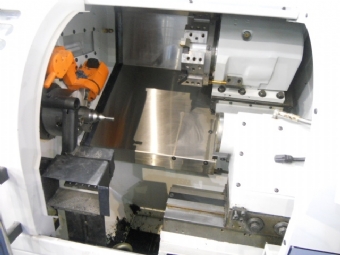 Foto: TORNO CNC BANCADA INCLINADA TRAVIS TR-10