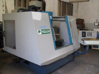 Foto: CENTRO DE USINAGEM VERTICAL FEELER FV-800 - Ano 1997