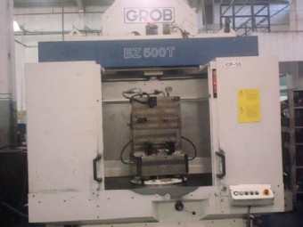 Foto: CENTRO DE USINAGEM HORIZONTAL GROB BZ-500T - Ano 2007