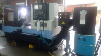 Foto: TORNO CNC DUPLO SPINDLE