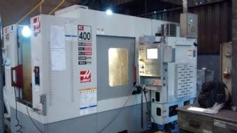 Foto: CENTRO DE USINAGEM HORIZONTAL HAAS EC400