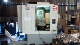 Foto: CENTRO DE USINAGEM HORIZONTAL HAAS EC400