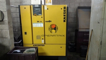 Foto: COMPRESSOR DE PARAFUSO - KAESER - SK15 - USADO