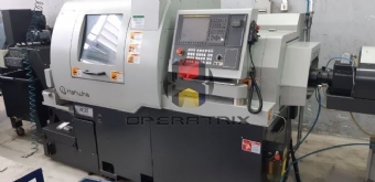 Foto: TORNO CNC CABEÇOTE MÓVEL HANWHA - XE35 - ANO 2019