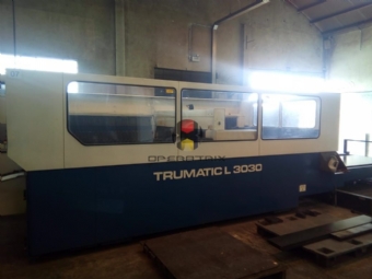 Foto: MÁQUINA LASER TRUMPF - TRUMATIC L3030 - 2700 WATTS - ANO 1994