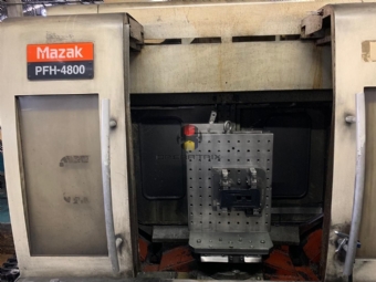 Foto: CENTRO DE USINAGEM HORIZONTAL MAZAK - PFH 4800 - 560 x 630 x 600mm - ANO 2004