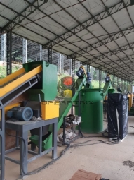 Foto: LINHA DE RECICLAGEM DE PLÁSTICOS - CAPACIDADE DE PRODUÇÃO 1,5T / HORA