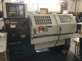 Foto: TORNO CNC ROMI - CENTUR 30RV - 500MM - ANO 1996