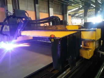 Foto: MESA CORTE A PLASMA CNC - ESAB - 3000 x 12000mm