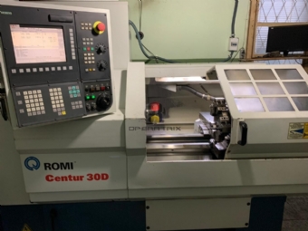 Foto: TORNO CNC ROMI CENTUR 30D 500MM ANO 2007