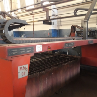 Foto: mesa oxicorte cnc primartec  HY CUT 3000 AN0 2008