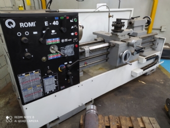 Foto: TORNO MECANICO ROMI E-40 500MM X 1500MM