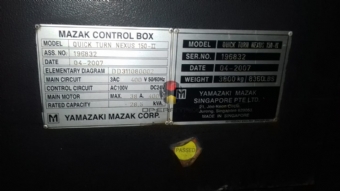 Foto: torno cnc mazak QTN 150 nexus II