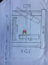 Foto: TORNO VERTICAL MECÂNICO - BLANSKO - 2700mm