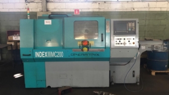 Foto: TORNO CNC INDEX MC 200 ANO 2008