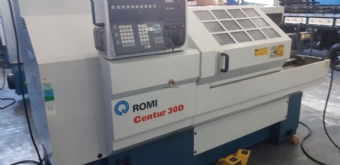 Foto: TORNO CNC ROMI - CENTUR 30D - 1000MM - ANO 2007